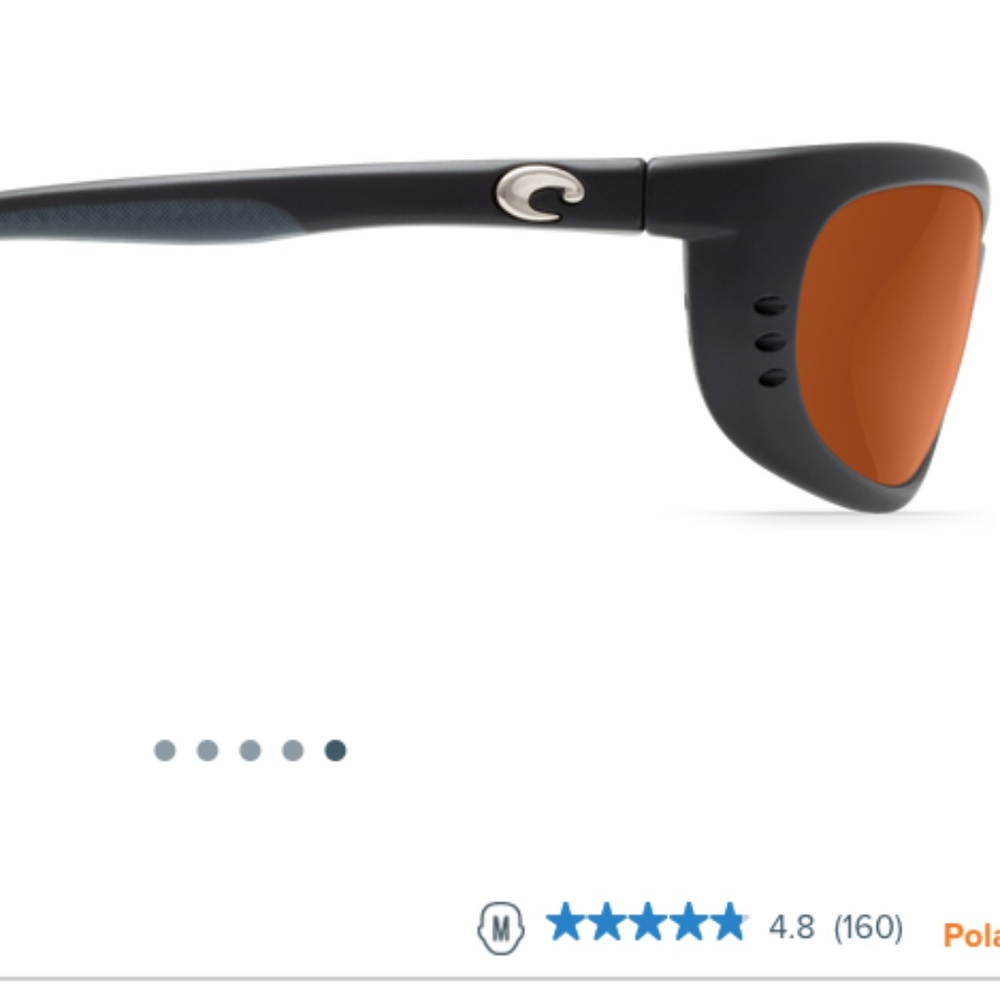 Men's Copper Polarized Costa Sunglasses